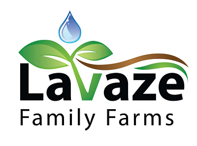 Lavaze Family Farms branding graphic design logo