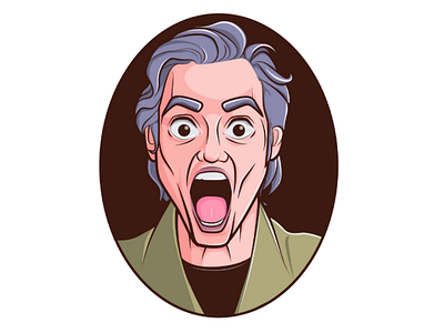 Whaaat?? adobe art design digital expression illustration illustrator man surprise ui vector