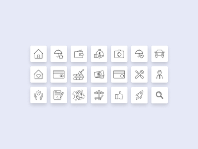 Icons design icon icons illustration illustrator simple ui ui design ui elements uidesign ux vector web