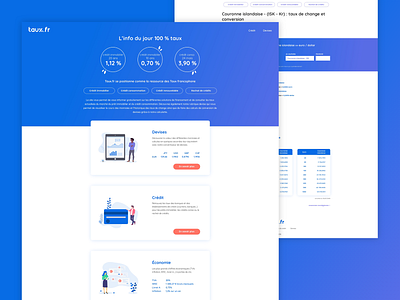 taux.fr website design sketch ui uidesign ux web webdesign website