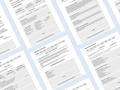 guidedelassurance.com - Wireframes