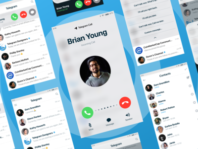 Telegram designs, themes, templates and downloadable graphic elements