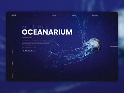 Oceanarium Web Design