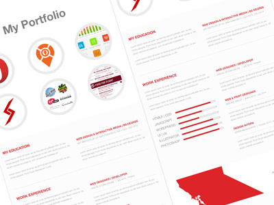 Portfolio Redesign (WIP) design mockup portfolio redesign web web design