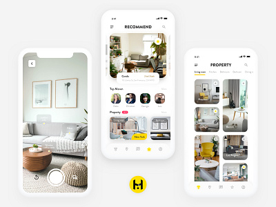 Homaven-Home Shopping Guide app icon interface mobile mobile ui phone ui ui ux ui design ux