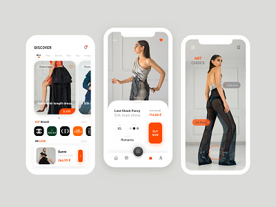 Fashion Lux app app application b2c brand ecommerce luxury mobile ui ui design ux ux design