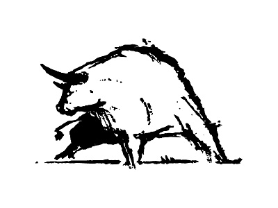 Toro brand bull illustration logo toro