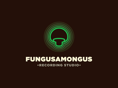 Fungusamongus amplifier echo logo mastering mixing mushroom music production recording sounddesign studio vibration