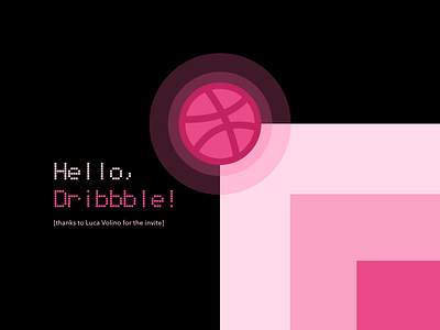 Hello Dribbble!