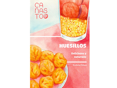Promotional Illustration for Chilean Product illustration