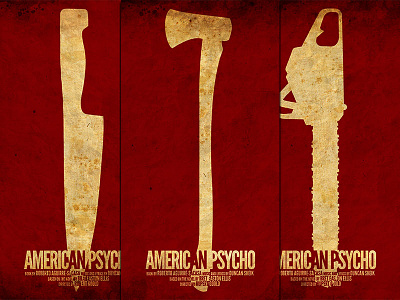 American Psycho (The Musical) Poster Set