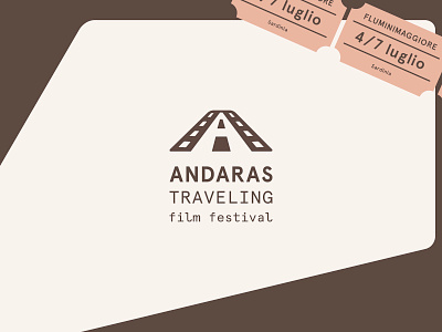 Andaras Traveling Film Festival art brand branding design flat graphic design icon identity illustration illustrator lettering logo minimal poster poster art type typography vector