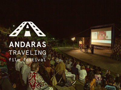 Andaras Traveling Film Festival art branding design flat icon identity illustration illustrator logo type