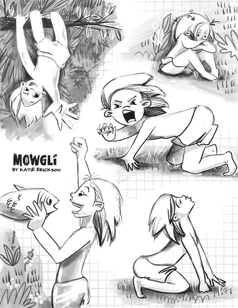 Mowgli  The Jungle Book by wafspr on DeviantArt