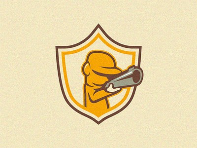 The Shooter aim attack cap coat of arms defense dizzyline gun shield shooter training trigger