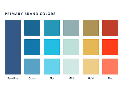 Basedrop Brand Colors basedrop brand color colors system
