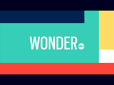 ABC Wonder abc branding network tv wonder