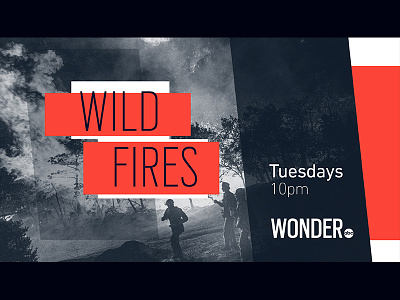 Wild Fires - ABC Wonder abc branding broadcast network package show title wonder