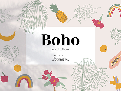 Boho Tropical Collection