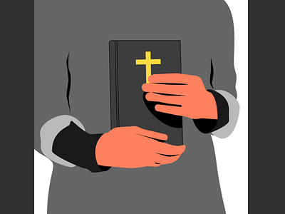 Holding Bible