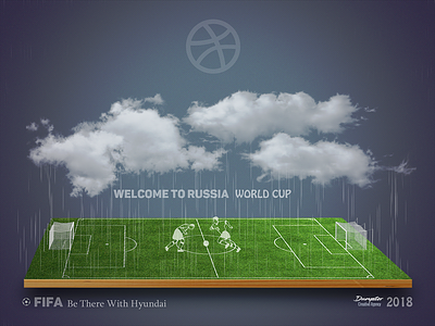 Russia World Cup 2018 art digital fifa football isometric keyshot photoshop soccer world cup