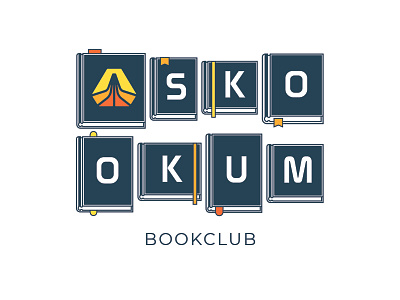 Skookum Bookclub books club graphic illustration reading