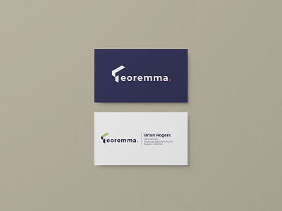 Teoremma Business Cards Design