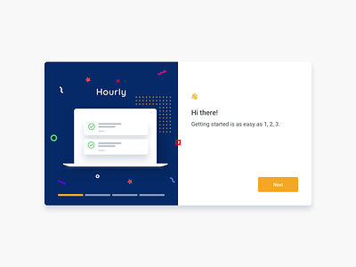 Welcome Modal card clean illustration illustration design interface modal modal box modal design product design ui uidesign uiux welcome welcome screen