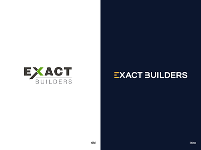 Exact Builders Logo Redesign
