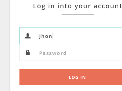 Log in detail