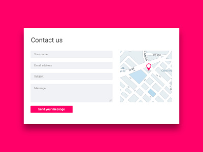 Contact Card design by Andres Clavijo on Dribbble