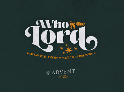 Advent 2020 advent christmas design logo