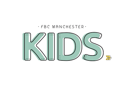 FBC Manchester Kids Logo Option 2 branding design logo vector