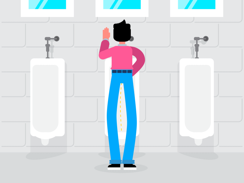 Finally Peeing By Liam Supersonic On Dribbble
