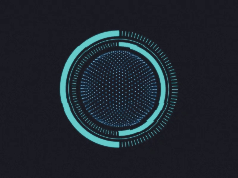 Circles Graph ae after effects animation c4d cinema4d motion