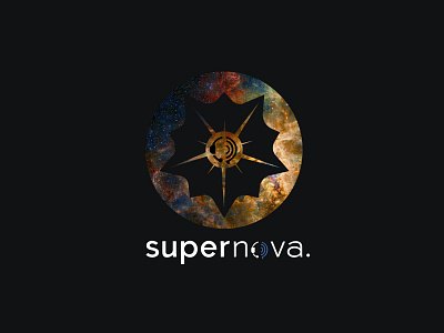 Supernova branding design logo vector