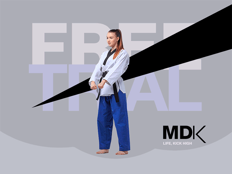 MDK TaeKwonDo Digital Ad digital ad gif animation instagram ad instagram banner mma taekwondo