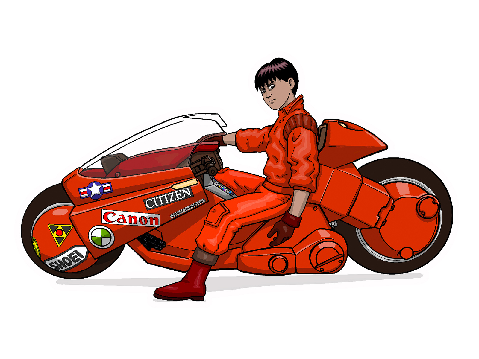Kaneda by Upstart Thunder on Dribbble