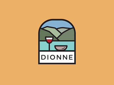 Dionne Logo adobe artwork brand design branding debut illustration illustrator indesign logo logo design menu design typography