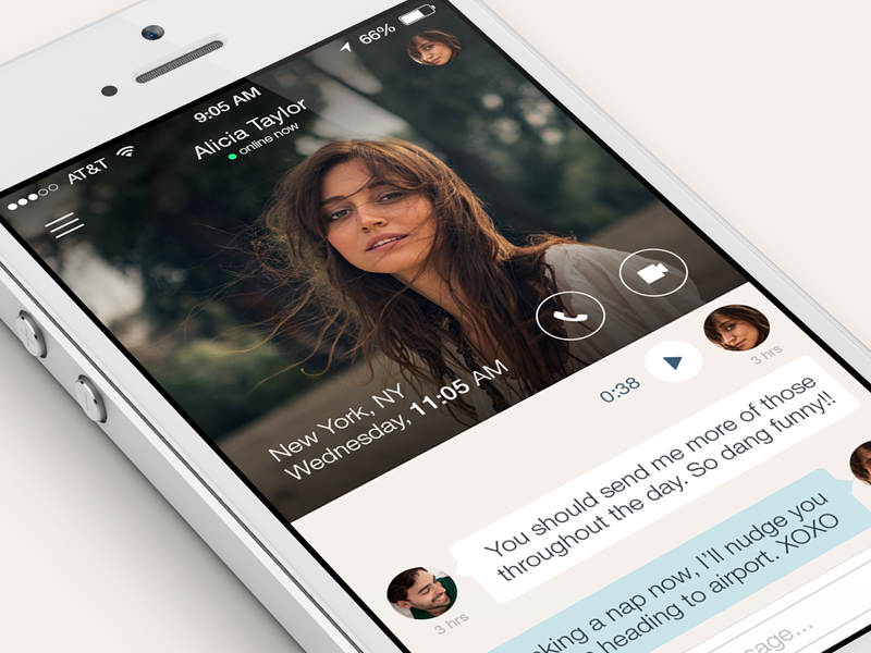 Couple App iOS 7 by Brian Plemons - Dribbble