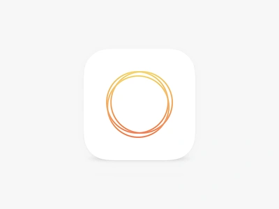 Sunshine Branding app branding icon ios8 iphone 6 logo network real time sunshine weather