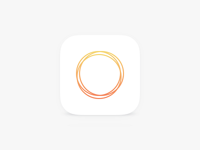 Sunshine Branding app branding icon ios8 iphone 6 logo network real time sunshine weather