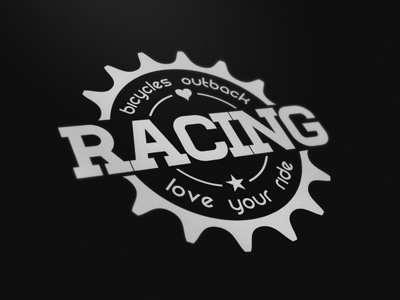 Bicycles Outback Racing bicycles logo love your ride racing