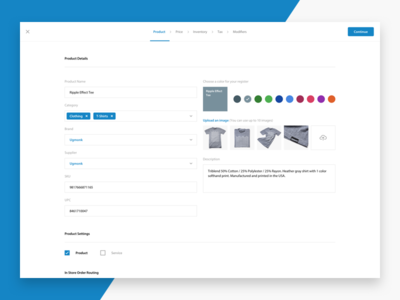 Create a Basic Product