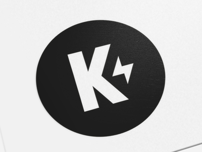 Kinetic bolt k kinetic logo