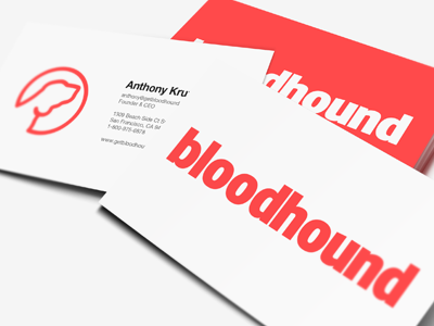 Bloodhound bloodhound bloodhound app branding getbloodhound identity logo