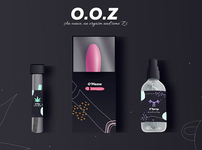 Happiness Kit Lineup brand design brand identity branding design illustration package package design typography