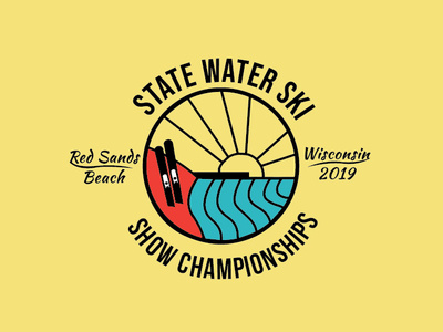 Official State Water Ski Logo 2019