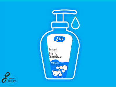 Hand sanitizer bottle design