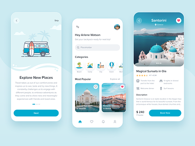 Travel App - World tours